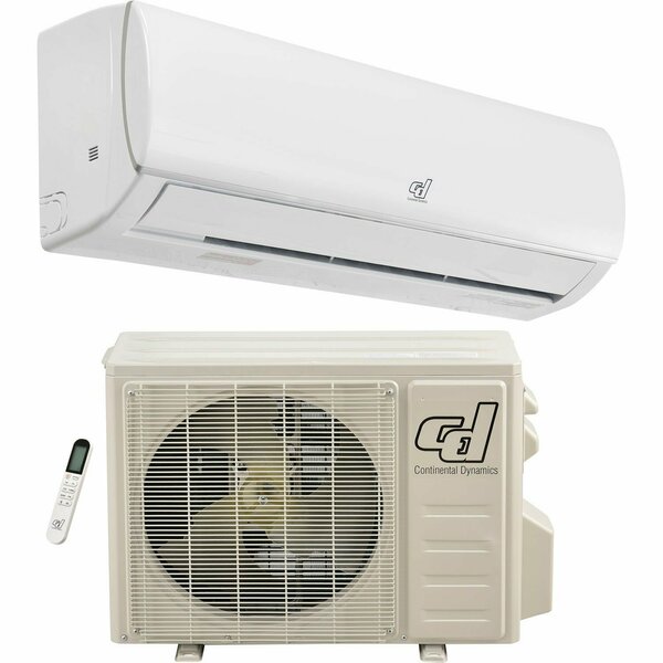 Cd Ductless Air Conditioner Inverter Split System w/ Heat, Wifi Enabled, 18,000 BTU, 19 SEER, 230V 292873